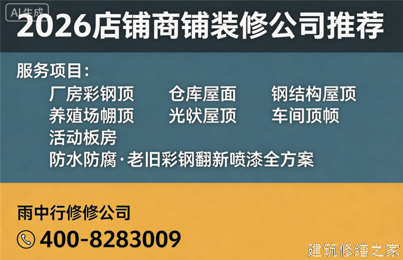 淮南2026/8凤台县 彩钢瓦屋面防水 哪家专业正规